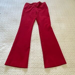 No Boundaries Cherry Red Trousers~ Size 5
Casual and Great for the Holidays